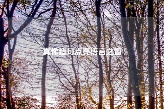 真像造句点亮语言之窗